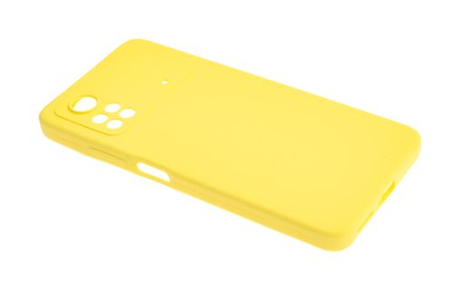 Чехол-накладка для XIAOMI Poco X4 Pro SILICONE CASE NL OP закрытый желтый (20) оптом, в розницу Центр Компаньон фото 2