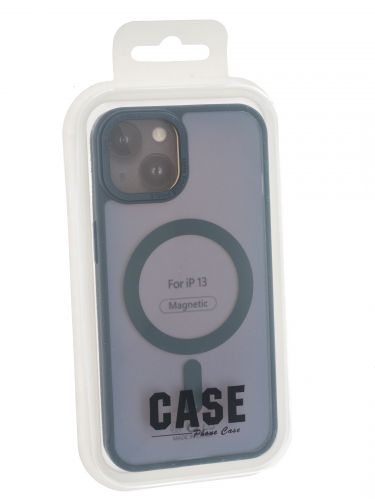Чехол-накладка для iPhone 13 VEGLAS Fog Magnetic темно-синий оптом, в розницу Центр Компаньон фото 4