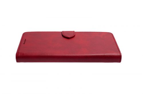 Чехол-книжка для Infinix Hot 50i/Smart 9 VEGLAS BUSINESS PLUS красный - фото фото 2