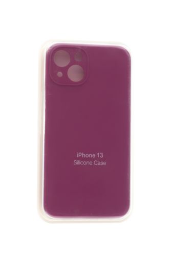 Чехол-накладка для iPhone 13 VEGLAS SILICONE CASE NL Защита камеры бордовый (52) оптом, в розницу Центр Компаньон