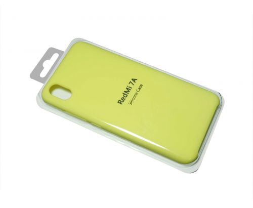 Чехол-накладка для XIAOMI Redmi 7A SILICONE CASE желтый (20) - оптовая продажа фото 2 Чехол-накладка для XIAOMI Redmi 7A SILICONE CASE желтый (20) - фото фото 2