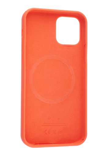 Чехол-накладка для iPhone 12\12 Pro SILICONE TPU поддержка MagSafe розовый коробка оптом, в розницу Центр Компаньон фото 3