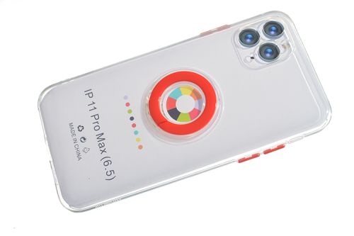 Чехол-накладка для iPhone 11 Pro Max NEW RING TPU красный оптом, в розницу Центр Компаньон фото 4