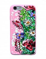 Купить Чехол-накладка для iPhone 7/8/SE FASHION Розовое TPU стразы Вид 3 оптом, в розницу в ОРЦ Компаньон
