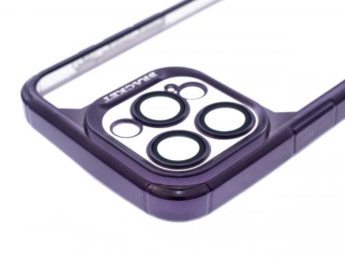 Чехол-накладка для iPhone 15 Pro Max VEGLAS Bracket Lens фиолетовый оптом, в розницу Центр Компаньон фото 3