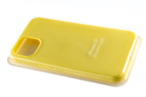 Чехол-накладка для iPhone 13 SILICONE CASE закрытый лимонный (37) оптом, в розницу Центр Компаньон фото 2