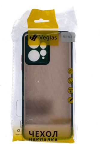 Чехол-накладка для XIAOMI Redmi Note 12 4G VEGLAS Fog зеленый оптом, в розницу Центр Компаньон фото 3