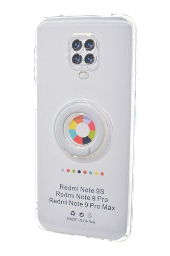 Чехол-накладка для XIAOMI Redmi Note 9S NEW RING TPU белый оптом, в розницу Центр Компаньон фото 2