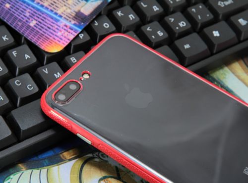 Чехол-накладка для iPhone 7/8 Plus JZZS NEW Acrylic TPU+PC пакет красный - оптовая продажа фото 3 Чехол-накладка для iPhone 7/8 Plus JZZS NEW Acrylic TPU+PC пакет красный - фото фото 3
