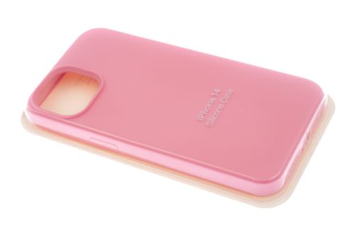 Чехол-накладка для iPhone 14 SILICONE CASE закрытый розовый (6) оптом, в розницу Центр Компаньон фото 2