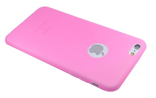 Чехол-накладка для iPhone 6/6S Plus  NEW СИЛИКОН 100% темно-розовый оптом, в розницу Центр Компаньон фото 3