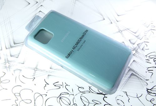 Чехол-накладка для Samsung N770 Note 10 Lite SILICONE CASE бирюзовый (2) оптом, в розницу Центр Компаньон фото 2