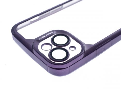 Чехол-накладка для iPhone 14 VEGLAS Bracket Lens фиолетовый оптом, в розницу Центр Компаньон фото 3