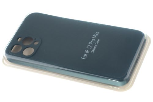 Чехол-накладка для iPhone 12 Pro Max VEGLAS SILICONE CASE NL Защита камеры серый (23) оптом, в розницу Центр Компаньон фото 2