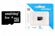 Купить Карта памяти MicroSD 8 Gb Класс 10 Smart Buy без адаптера оптом, в розницу в ОРЦ Компаньон