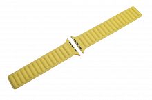 Купить Ремешок для Apple Watch Silicone Magnetic Loop 42/44mm желтый оптом, в розницу в ОРЦ Компаньон