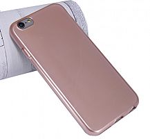 Купить Чехол-накладка для iPhone 6/6S JZZS Painted TPU One side розовое золото оптом, в розницу в ОРЦ Компаньон