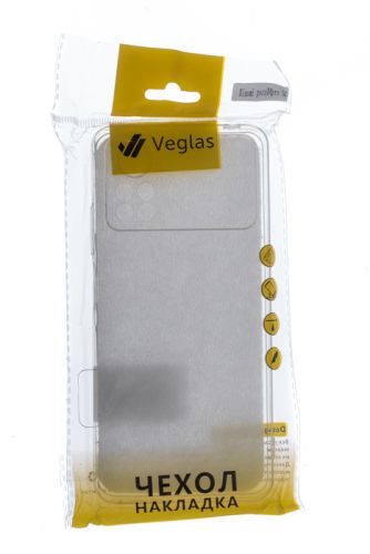 Чехол-накладка для XIAOMI Poco X4 Pro 5G VEGLAS Air прозрачный оптом, в розницу Центр Компаньон фото 3