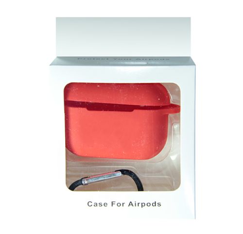 Чехол для наушников Airpods Pro Silicone P1 красный оптом, в розницу Центр Компаньон фото 2