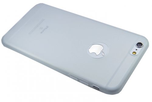 Чехол-накладка для iPhone 6/6S Plus  FASHION TPU матовый прозрачный - фото