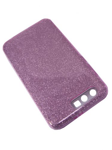 Чехол-накладка для HUAWEI Honor 9 JZZS Shinny 3в1 TPU фиолетовая - оптовая продажа фото 3 Чехол-накладка для HUAWEI Honor 9 JZZS Shinny 3в1 TPU фиолетовая - фото фото 3