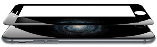 Защитное стекло для iPhone 7/8/SE 3D пакет черный оптом, в розницу Центр Компаньон