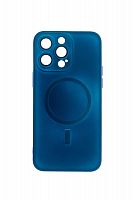 Купить Чехол-накладка для iPhone 14 Pro Max VEGLAS Lens Magnetic синий оптом, в розницу в ОРЦ Компаньон