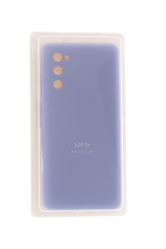 Чехол-накладка для Samsung G780F S20 FE VEGLAS SILICONE CASE закрытый сиреневый (13) оптом, в розницу Центр Компаньон