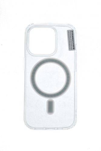 Чехол-накладка для iPhone 15 Pro Clear TPU поддержка MagSafe Pop-up window прозрачный коробка - фото