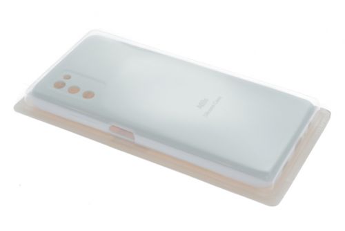 Чехол-накладка для Samsung A037F A03S SILICONE CASE закрытый белый (9) - фото фото 2