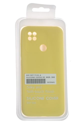 Чехол-накладка для XIAOMI Redmi 10A SILICONE CASE OP закрытый желтый (20) оптом, в розницу Центр Компаньон фото 4