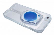Купить Чехол-накладка для iPhone 5/5S/SE  БОКАЛ TPU синий оптом, в розницу в ОРЦ Компаньон