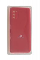 Купить Чехол-накладка для Samsung A037F A03S SILICONE CASE закрытый красный (1) оптом, в розницу в ОРЦ Компаньон