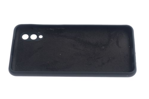 Чехол-накладка для Samsung A022G A02 SILICONE CASE NL OP закрытый черный (3) оптом, в розницу Центр Компаньон фото 3