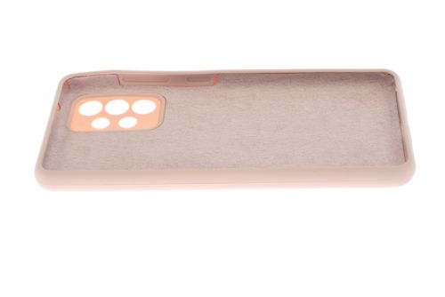 Чехол-накладка для Samsung A525F A52 SILICONE CASE OP закрытый светло-розовый (18) оптом, в розницу Центр Компаньон фото 3