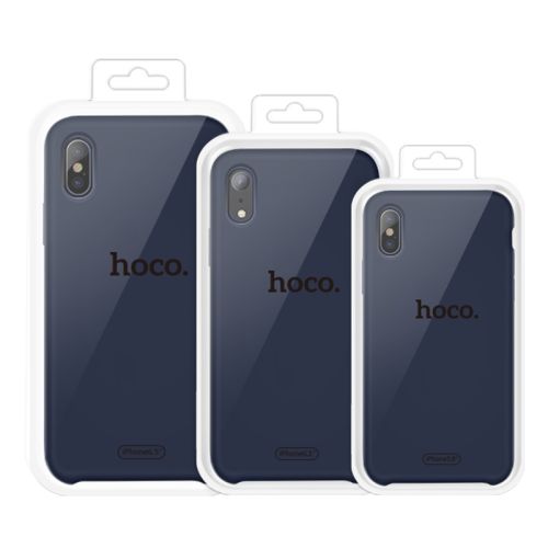 Чехол-накладка для iPhone XS Max HOCO PURE TPU синяя оптом, в розницу Центр Компаньон фото 2