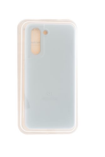 Чехол-накладка для Samsung G991F S21 VEGLAS SILICONE CASE закрытый белый (9) оптом, в розницу Центр Компаньон