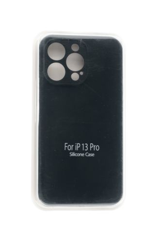 Чехол-накладка для iPhone 13 Pro SILICONE CASE Защита камеры черный (18) оптом, в розницу Центр Компаньон