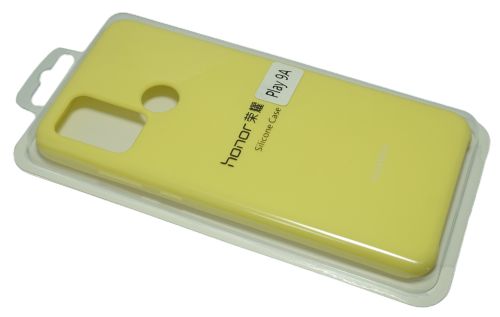 Чехол-накладка для HUAWEI Honor 9A SILICONE CASE желтый (20) 																												 оптом, в розницу Центр Компаньон фото 2