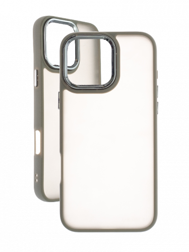 Чехол-накладка для iPhone 16 Pro Max VEGLAS Fog Glow серый - оптовая продажа Чехол-накладка для iPhone 16 Pro Max VEGLAS Fog Glow серый - фото