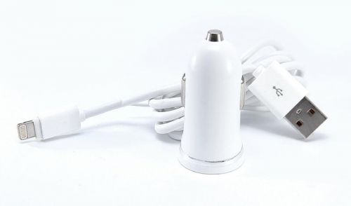 АЗУ USB 2.1A LDNIO DL-C12 кабель Lightning 8Pin - оптовая продажа АЗУ USB 2.1A LDNIO DL-C12 кабель Lightning 8Pin - фото