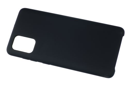 Чехол-накладка для Samsung A715F A71 SILICONE CASE OP черный (3) оптом, в розницу Центр Компаньон фото 2