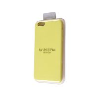 Чехол-накладка для iPhone 6/6S Plus VEGLAS SILICONE CASE лимонный (37) - фото