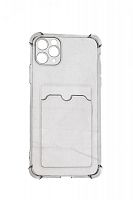 Купить Чехол-накладка для iPhone 11 Pro Max VEGLAS Air Pocket черно-прозрачный оптом, в розницу в ОРЦ Компаньон