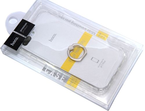 Чехол-накладка для iPhone 7/8 Plus HOCO METAL FINGER TPU прозрачная оптом, в розницу Центр Компаньон фото 2