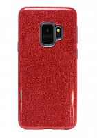 Купить Чехол-накладка для Samsung G960F S9 JZZS Shinny 3в1 TPU красная оптом, в розницу в ОРЦ Компаньон