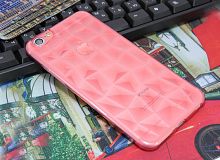 Купить Чехол-накладка для iPhone 7/8/SE JZZS Diamond TPU прозрачно-красная оптом, в розницу в ОРЦ Компаньон