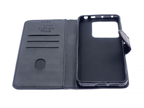 Чехол-книжка для XIAOMI Redmi Note 13 Pro 5G VEGLAS BUSINESS PLUS черный оптом, в розницу Центр Компаньон фото 3