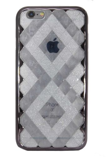 Чехол-накладка для iPhone 6/6S YOUNICOU Блеск Рамка TPU черный оптом, в розницу Центр Компаньон фото 2