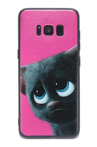Чехол-накладка для Samsung G955 S8 Plus HOCO COLORnGRACE TPU Черный кот - оптовая продажа Чехол-накладка для Samsung G955 S8 Plus HOCO COLORnGRACE TPU Черный кот - фото